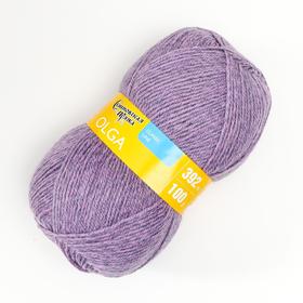 

Пряжа Olga (ОльгаПШ) 50% шерсть, 50% акрил 392м/100гр (6411 астра-сталь)