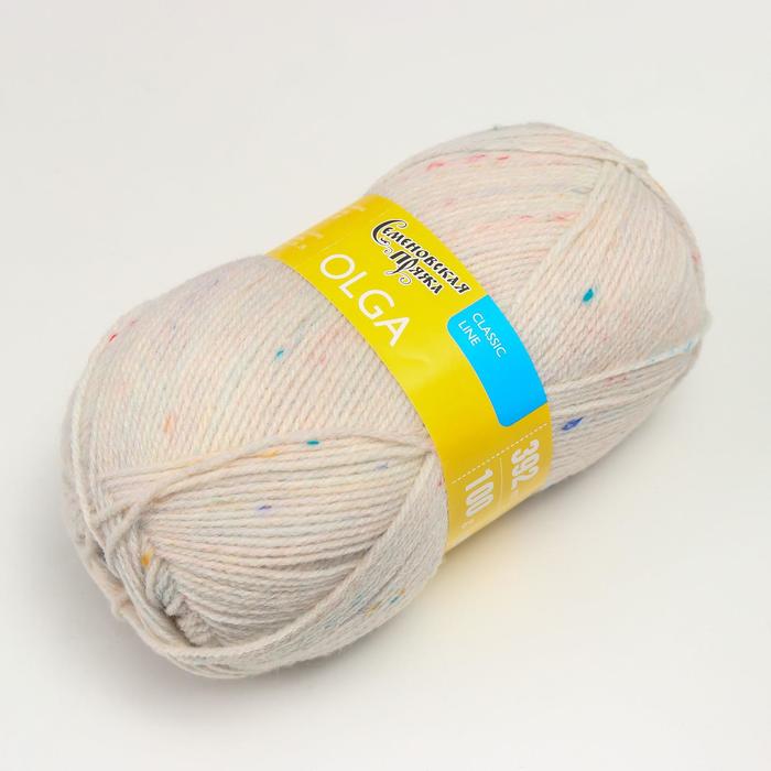 

Пряжа Olga (ОльгаПШ) 50% шерсть, 50% акрил 392м/100гр (1925 суров.-рад1)