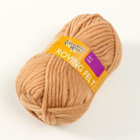 

Пряжа Roving felt (Валя) 100% шерсть 50м/50гр (28 песочн.)