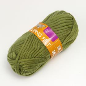 

Пряжа Roving felt (Валя) 100% шерсть 50м/50гр (10 фисташк)