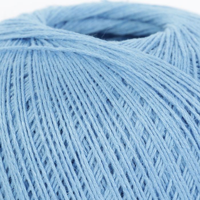 Пряжа Village (Крестьянка) 34% хлопок, 33% вискоза, 33% лен 430м/100гр (гиацинт_x1)