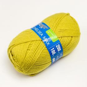 

Пряжа Chelsea MAX (Челси max) 50% шерсть англ.кроссбред, 50% акрил 200м/100гр (345 липа)