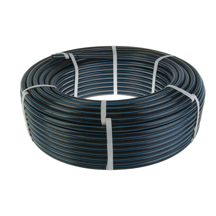 Труба ПНД, ПЭ100 PN16 SDR 11 (1,6 МПа), d=20 мм, стенка 2 мм, бухта 100 м