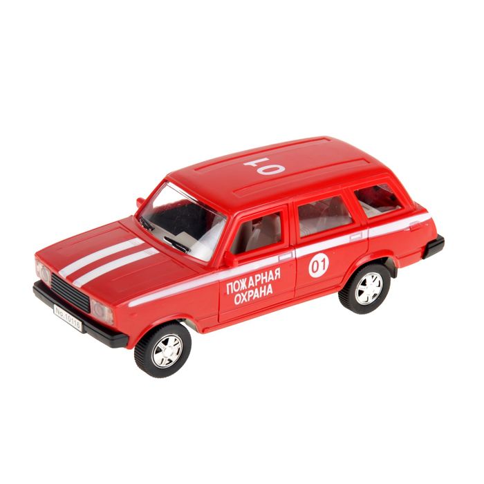 Машинка "Пожарная охрана" откр.двери
