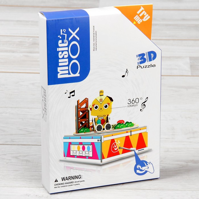 Набор для создания музыкальной коробочки "Глазастик"