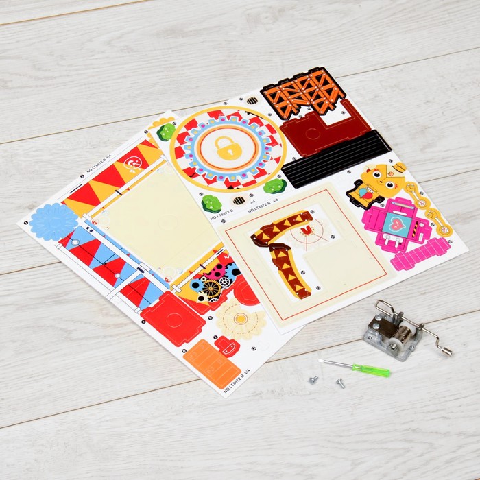 Набор для создания музыкальной коробочки "Глазастик"