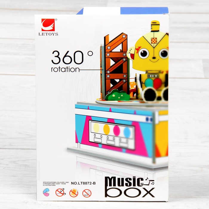 Набор для создания музыкальной коробочки "Глазастик"