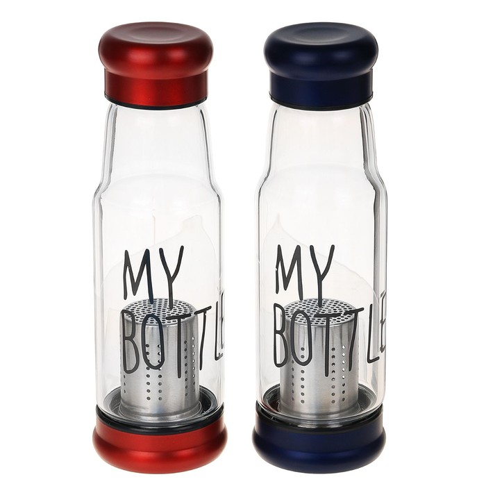Бутылка для воды My Bottle с заварником, 420 мл
