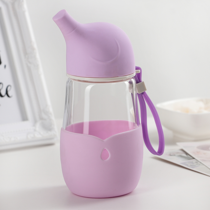 Бутылка 420 мл "Слонишка", цвета МИКС