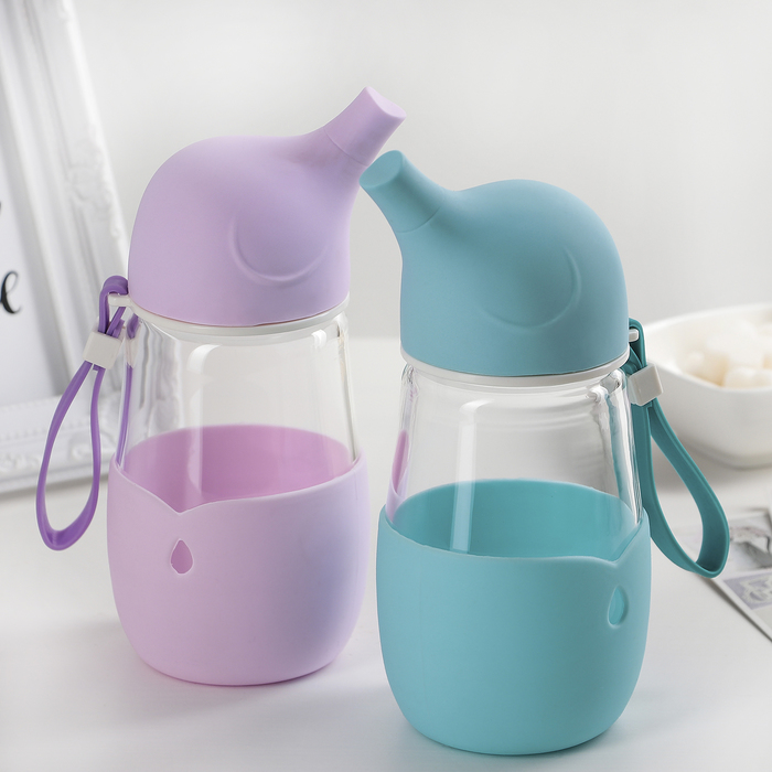 Бутылка 420 мл "Слонишка", цвета МИКС