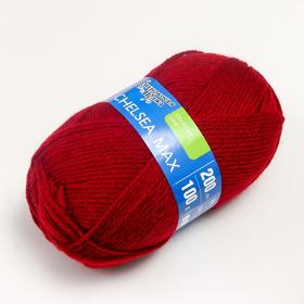 

Пряжа Chelsea MAX (Челси max) 50% шерсть англ.кроссбред, 50% акрил 200м/100гр (215 георгин)