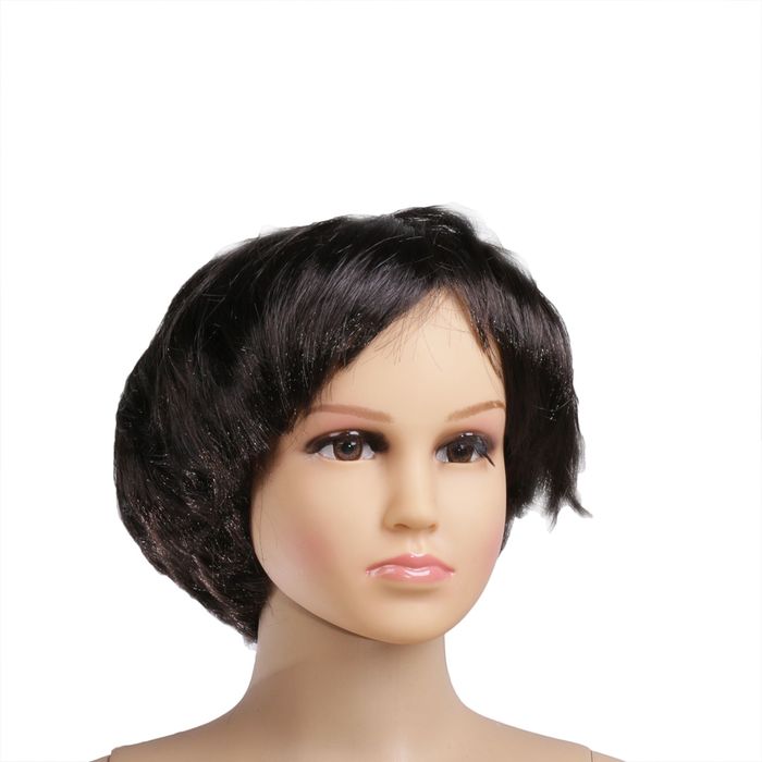 Манекен детский, мальчик, с волосами, обхват 60*53*63, h130, на подставке, телесный цвет