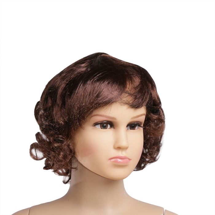 Манекен детский, девочка, с волосами, обхват 60*53*63, h125, на подставке, телесный цвет