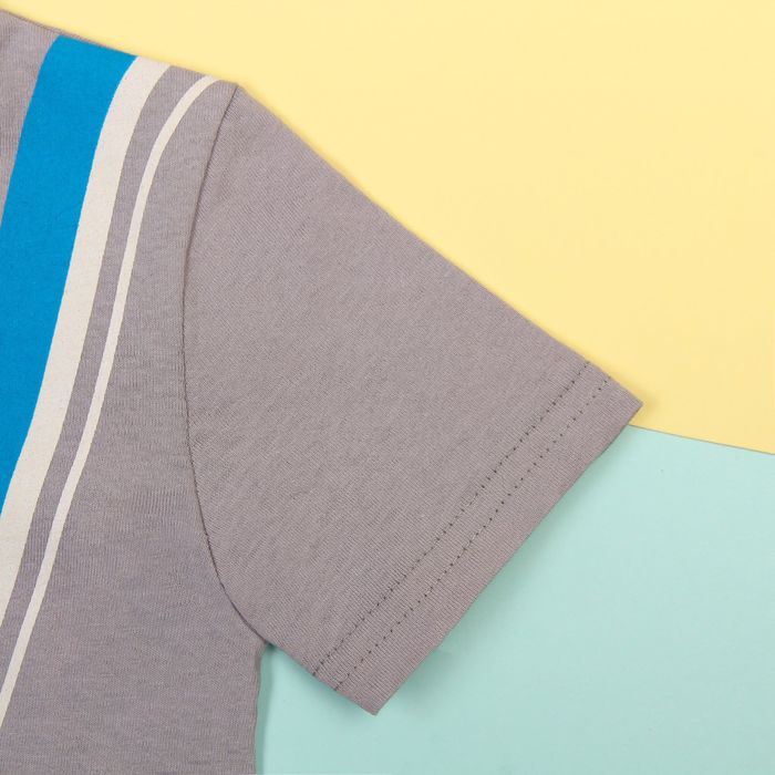 Футболка детская KAFTAN "Summer", рост 110-116 (32), 5-6 лет, цвет серый