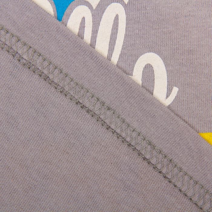 Футболка детская KAFTAN "Summer", рост 110-116 (32), 5-6 лет, цвет серый