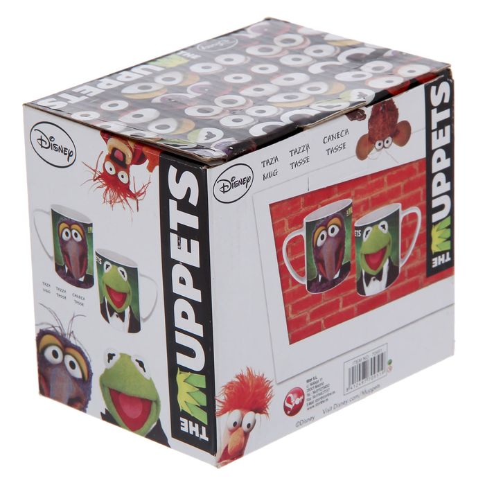 Кружка 320 мл "Кермит и Гонзо"