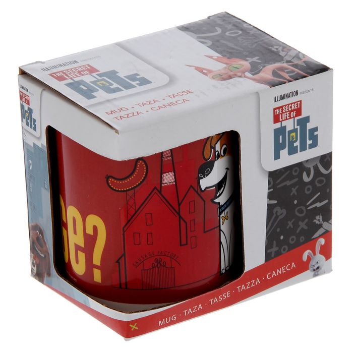 Кружка 325 мл "Тайная жизнь домашних животных. Max and Buddy"