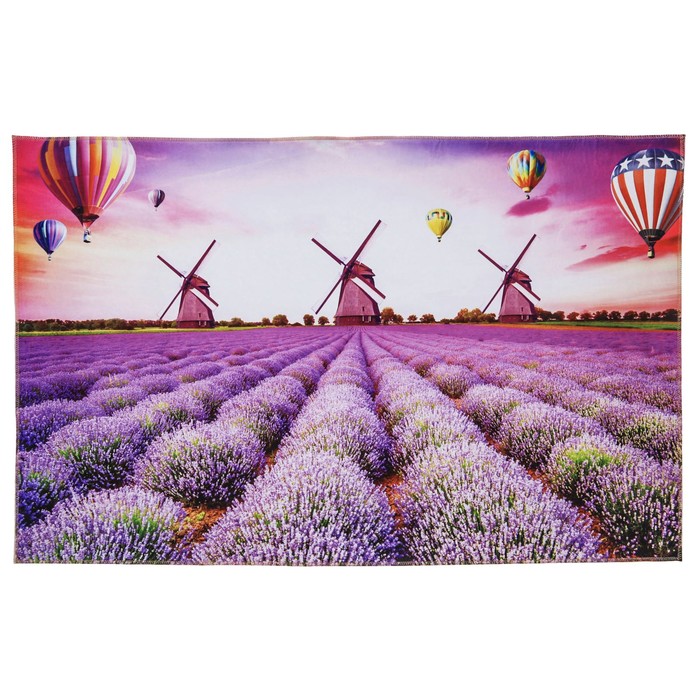 Ковер для дома "Лавандовое поле"