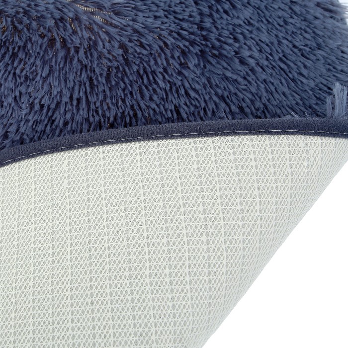 Набор ковриков для ванной и туалета 2 шт, цвет серый