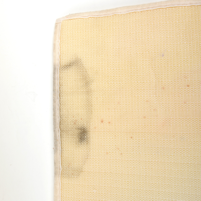 Коврик для ванной "Букли", цвет белый