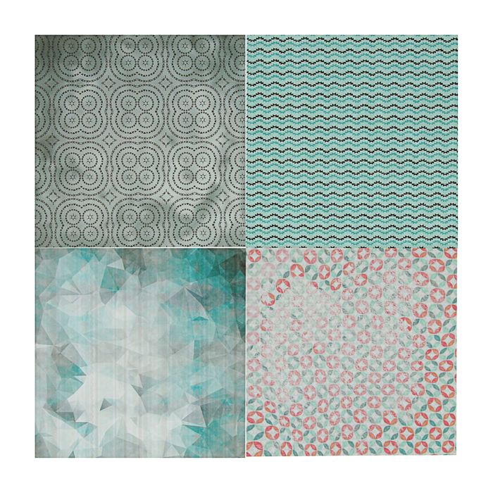 Бумага для скрапбукинга "Тепло и уютно", набор 13 листов, 190 г