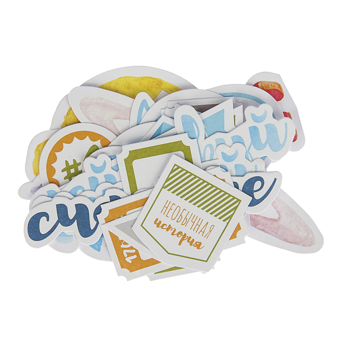 Набор вырубок для скрапбукинга "Млечный путь" 25 элементов