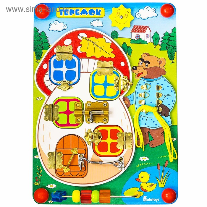 Бизиборд «Теремок»