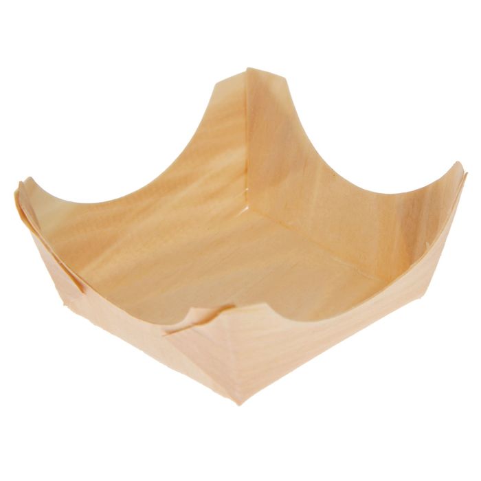 Тарелка-корзинка 6х2,5 см, в упаковке 100 шт