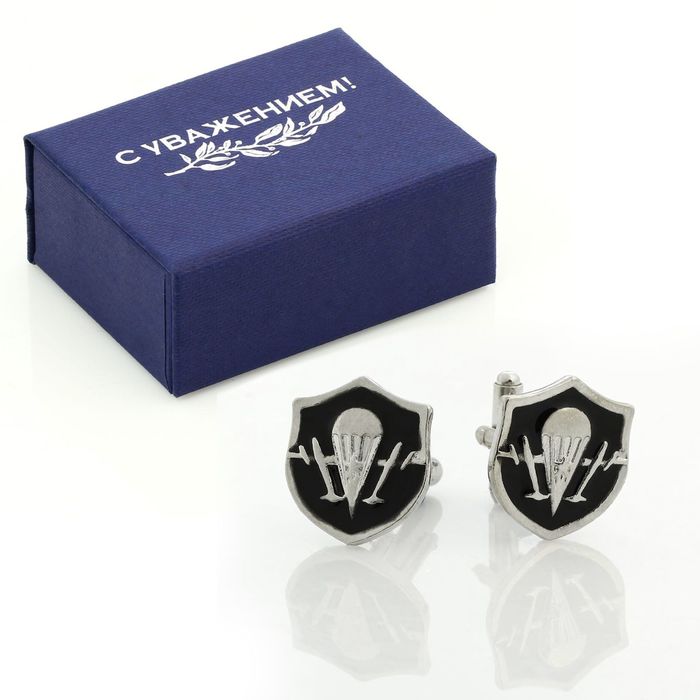 Запонки мужские "ВДВ"