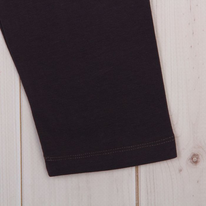 Бриджи для девочки, рост 152 см, цвет тёмно-серый