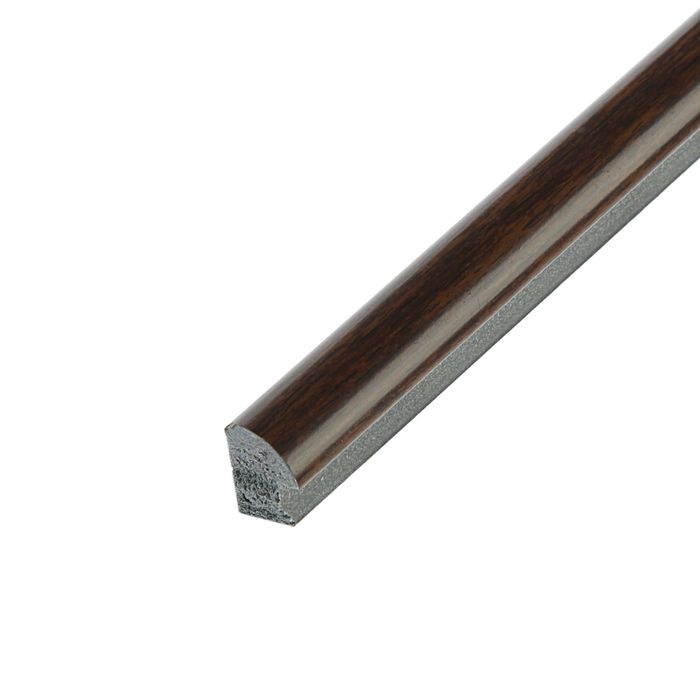 Багет пластиковый 14 мм х 17 мм х 2,9 м (Ш х В х Д) CD 1417–33 красно–коричневый