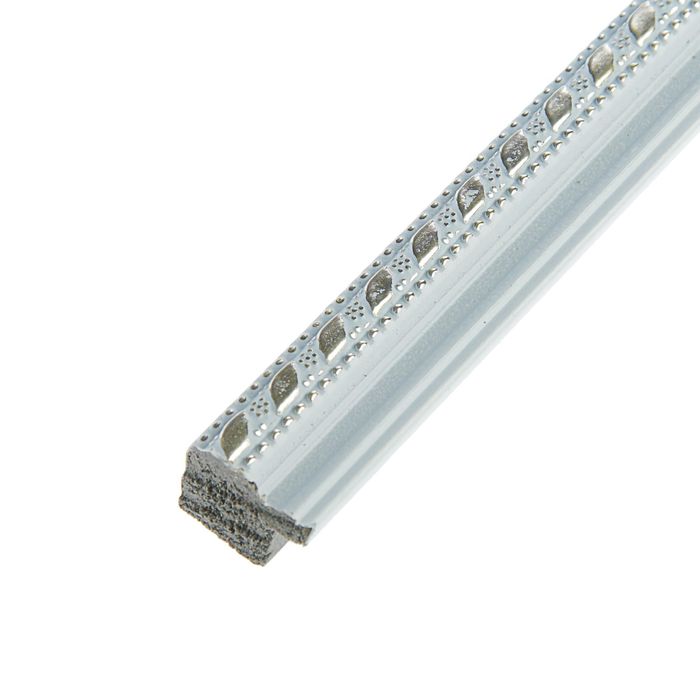 Багет пластиковый 21 мм х 15 мм х 2,9 м (Ш х В х Д) CD 2115–13 белый/серебряный