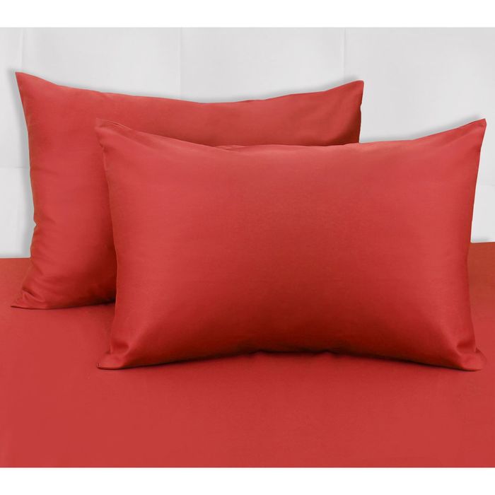 Комплект наволочек "Этель" Спелая вишня 50*70 см - 2 шт, 100% хлопок, сатин