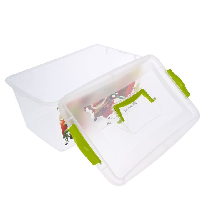 Контейнер с крышкой 9 л "Шашлык"