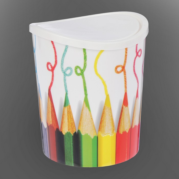 Контейнер для мусора, настольный 1,6 л "ДЕКО. Канцтовары"