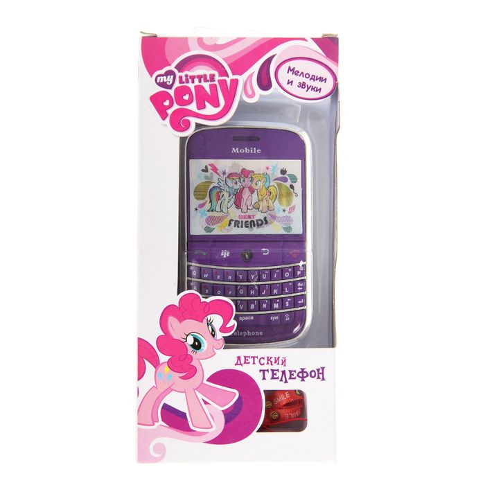 Телефон "My Little Pony" на батарейках, в коробке