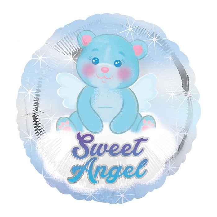 Шар фольгированный 18" SWEET ANGEL Медвежонок