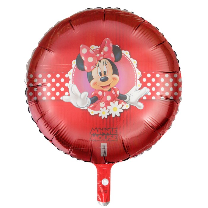Шар фольгированный 18" Минни Маус с ромашками