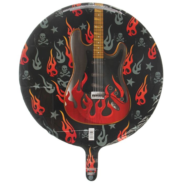 Шар фольгированный 18" "Огненная гитара"