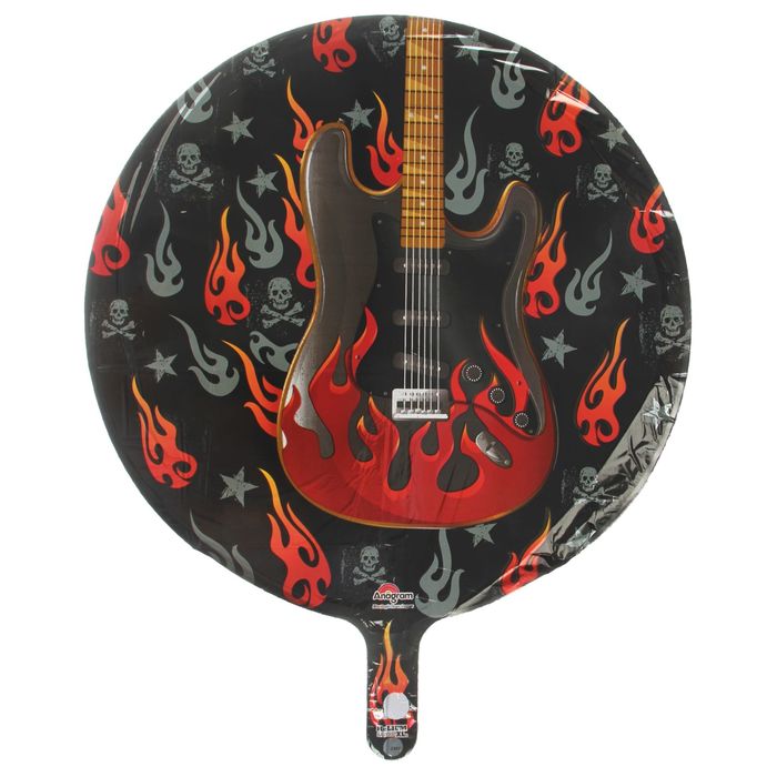 Шар фольгированный 18" "Огненная гитара"