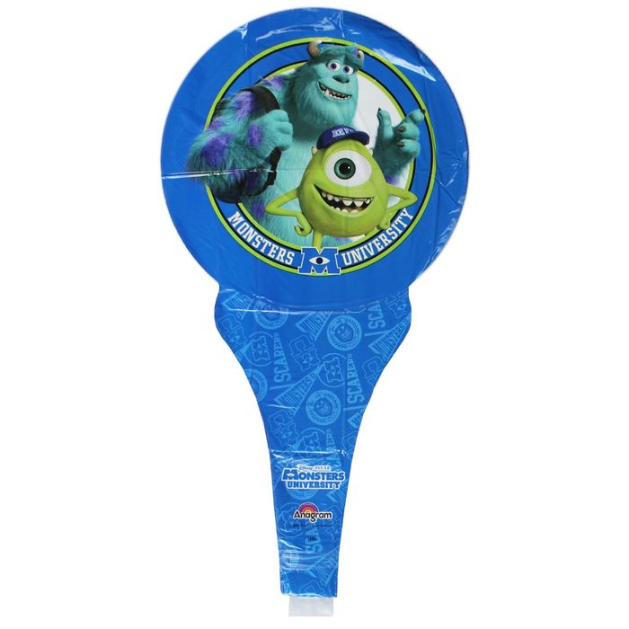 Шар фольгированный 9" НАДУЙ САМ "Университет Монстров"