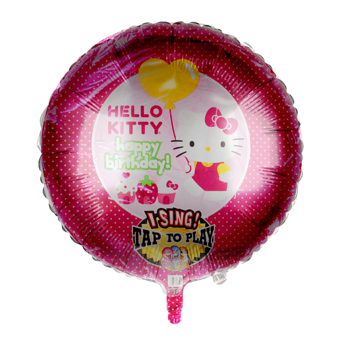 Шар фольгированный 28" ДЖАМБО/МУЗ  Hello Kitty