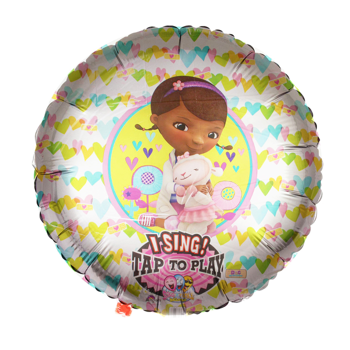 Шар фольгированный 28" ДЖАМБО/МУЗ Доктор Плюшева