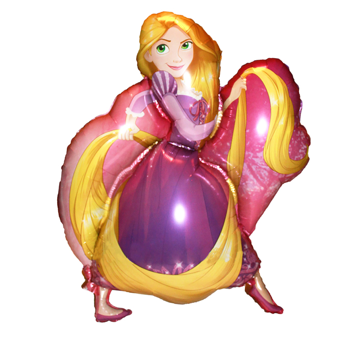 Шар фольгированный 31" "Рапунцель шагающая"