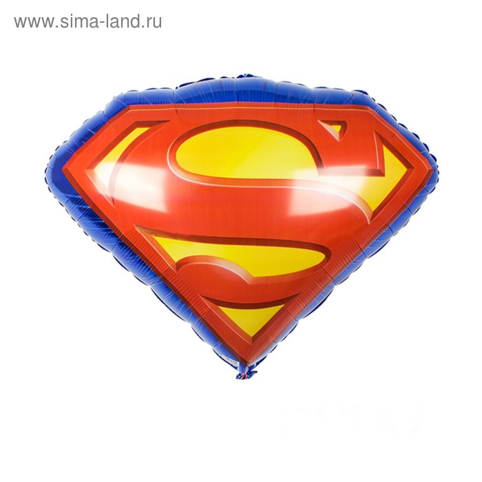 Шар фольгированный 26 «Супермен», эмблема