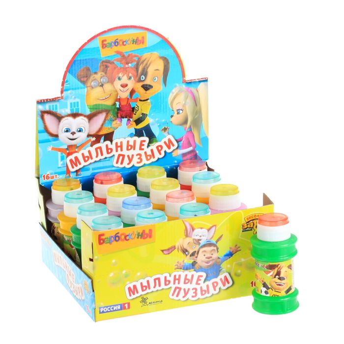 Мыльные пузыри "Барбоскины", 120 мл