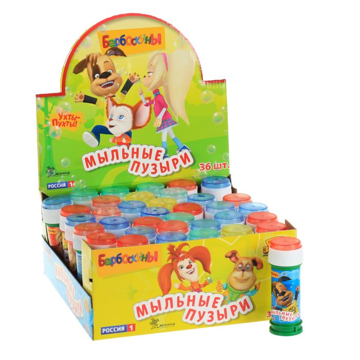 Мыльные пузыри "Барбоскины", 50 мл