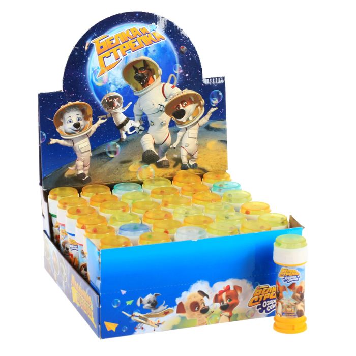 Мыльные пузыри Белка и Стрелка 50мл