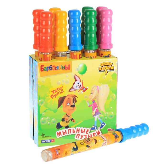 Мыльные пузыри Гигант Барбоскины 200мл