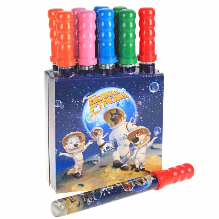 Мыльные пузыри Гигант Белка и Стрелка 200мл